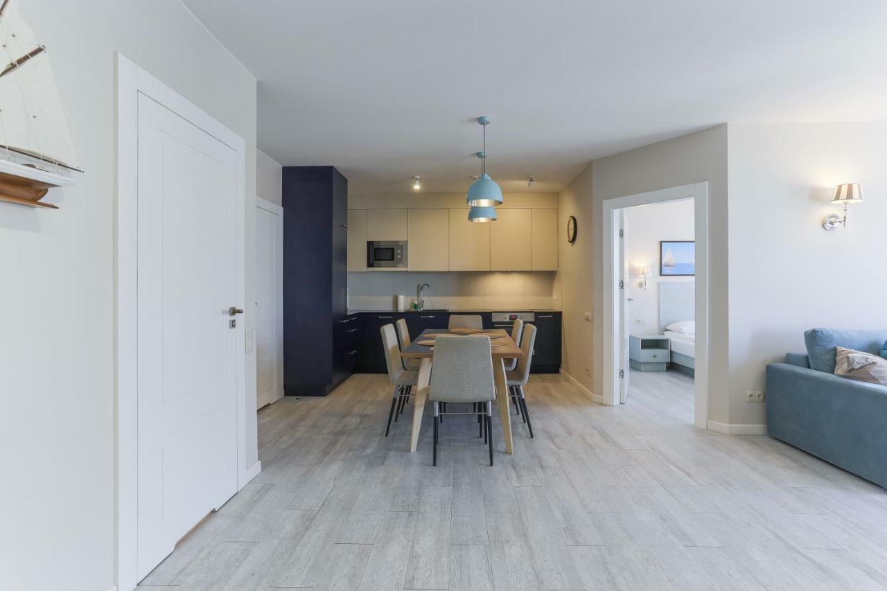 Unique Motlawa Riverbank Apartment Gdansk Exterior photo
